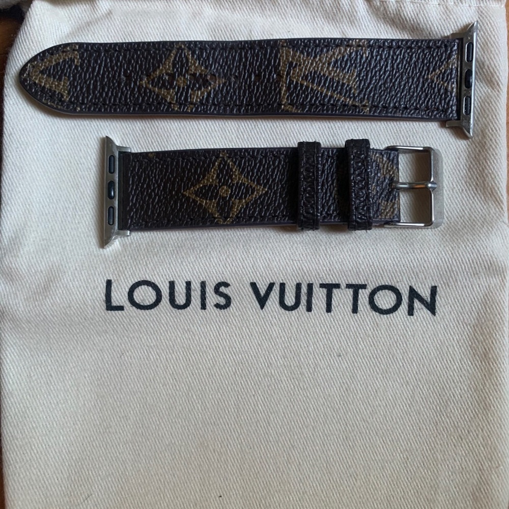 Repurposed Louis Vuitton Apple Watch Band